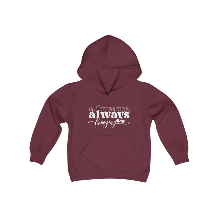 Always Freezing - Youth Heavy Blend Hooded Sweatshirt