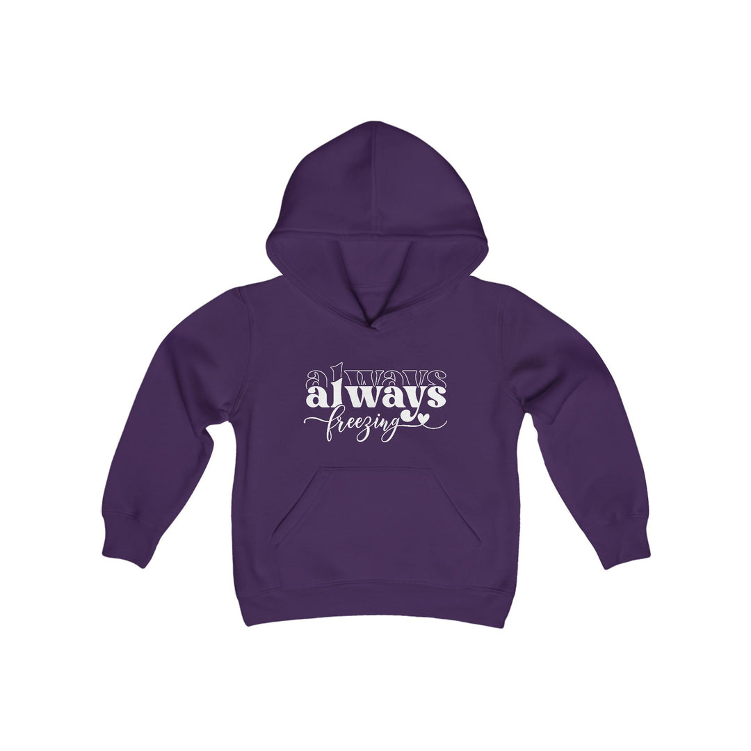 Always Freezing - Youth Heavy Blend Hooded Sweatshirt