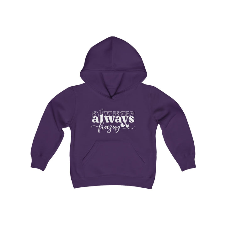 Always Freezing - Youth Heavy Blend Hooded Sweatshirt