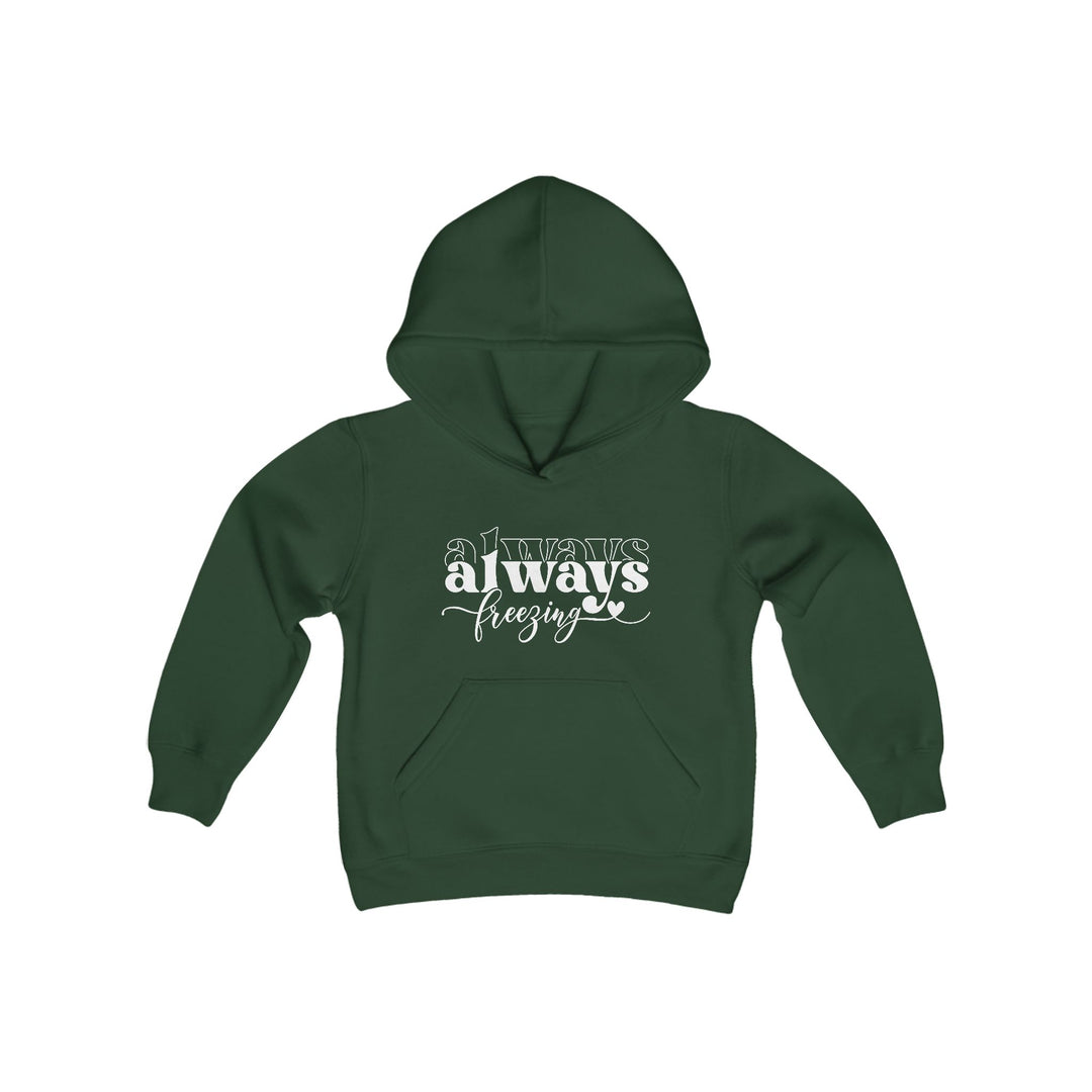 Always Freezing - Youth Heavy Blend Hooded Sweatshirt