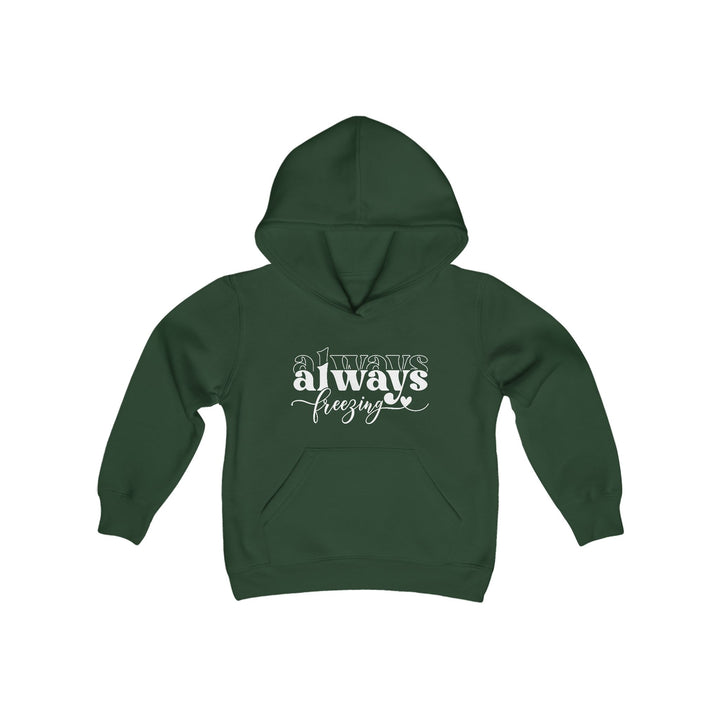Always Freezing - Youth Heavy Blend Hooded Sweatshirt