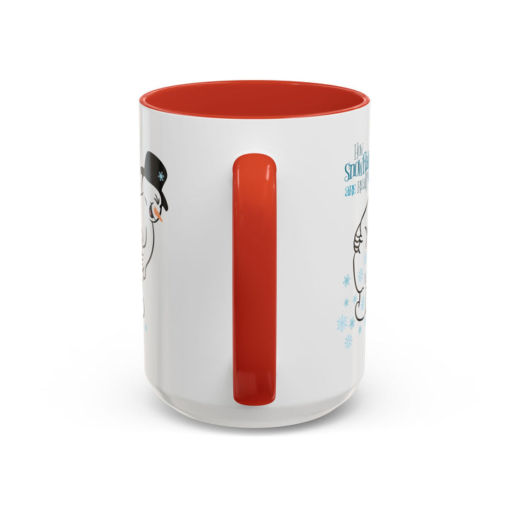 How Snowflakes Are Made - Accent Coffee Mug (11, 15oz)