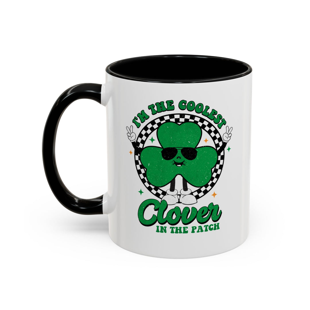 Coolest Clover - Accent Coffee Mug (11, 15oz)