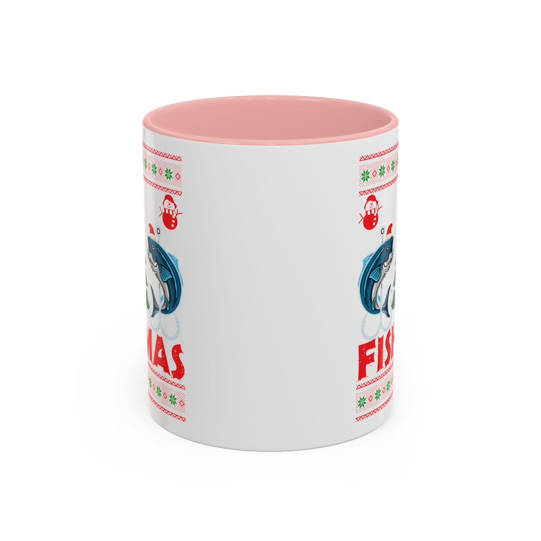 Merry Fishmas - Accent Coffee Mug (11, 15oz)