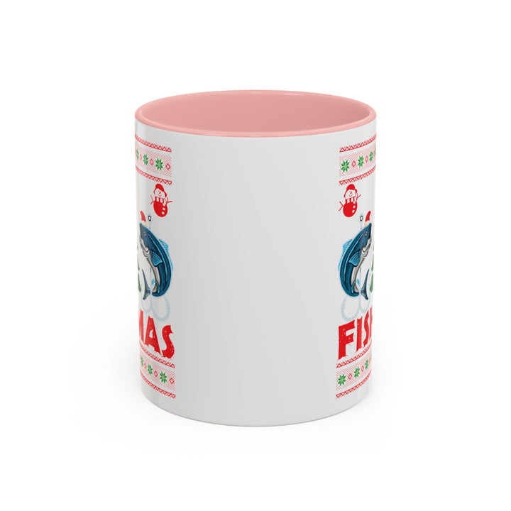Merry Fishmas - Accent Coffee Mug (11, 15oz)