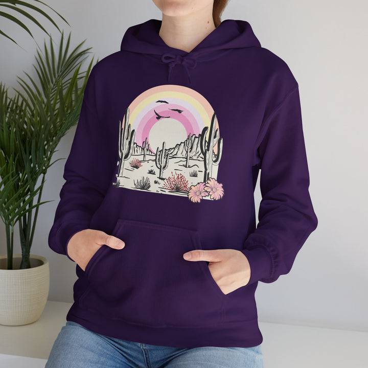 Desert Rainbow - Unisex Heavy Blend™ Hooded Sweatshirt