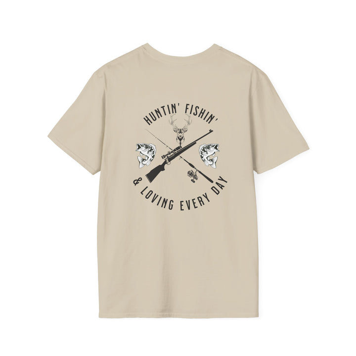 Huntin' Fishin'- Unisex Softstyle T-Shirt