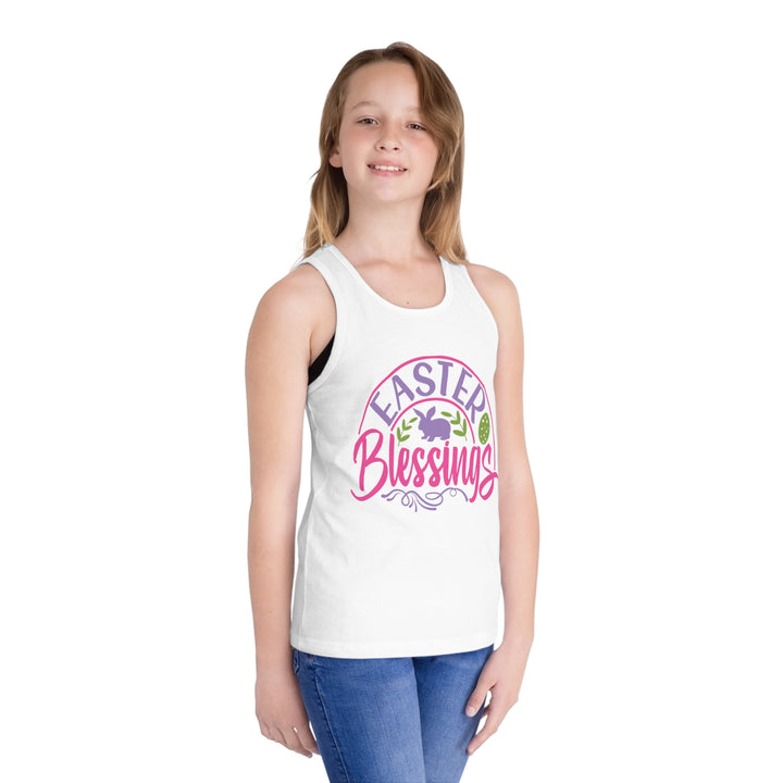 Easter Blessings - Kid's Jersey Tank Top