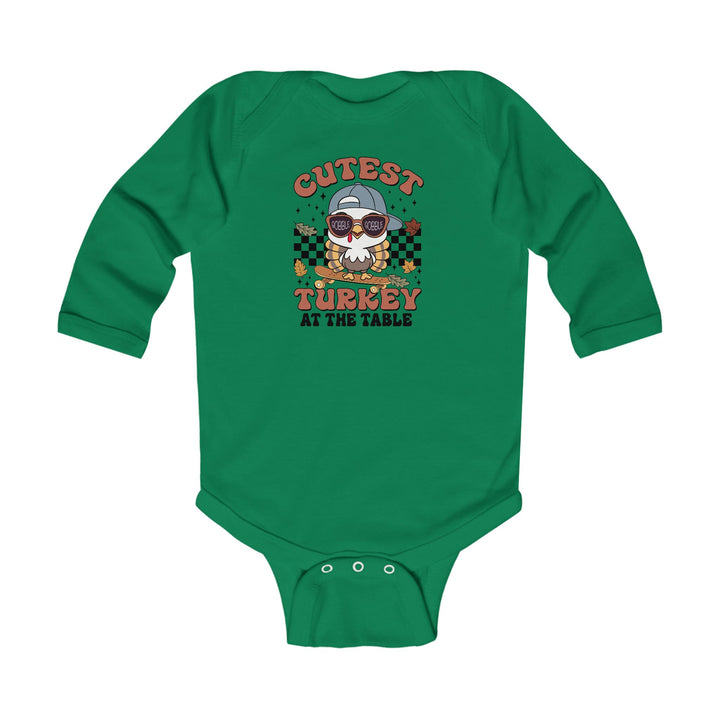 Cutest Turkey Boys - Infant Long Sleeve Bodysuit