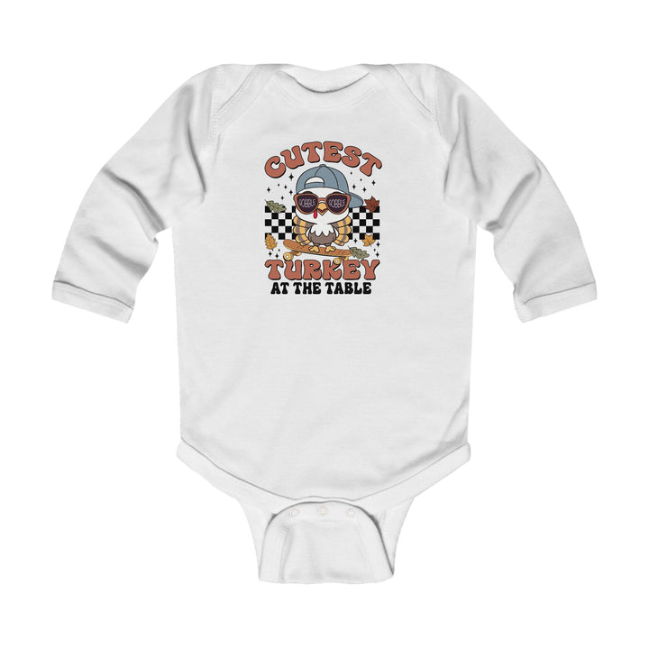 Cutest Turkey Boys - Infant Long Sleeve Bodysuit