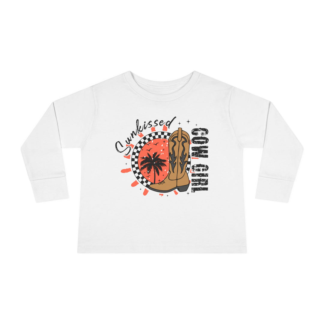 Sunkissed Cowgirl - Toddler Long Sleeve Tee