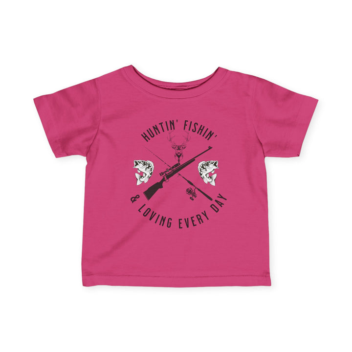Huntin' Fishin' - Infant Fine Jersey Tee
