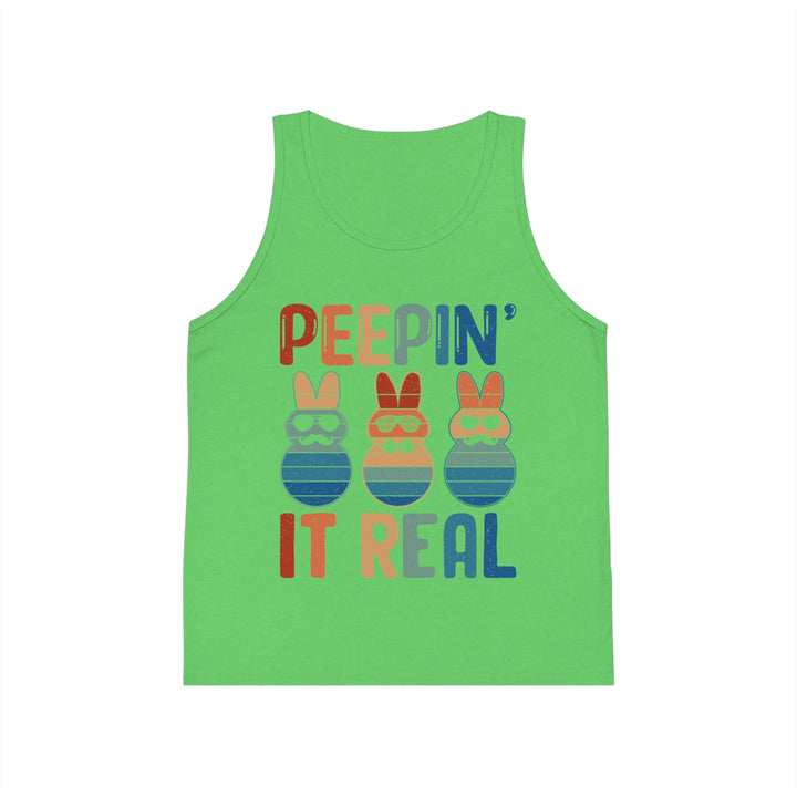 Peepin It Real - Kid's Jersey Tank Top