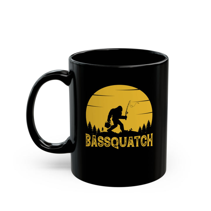 Bassquatch - Black Mug (11oz, 15oz)