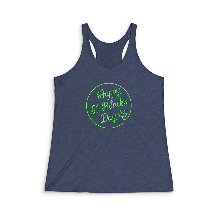 Neon Sign - Women's Tri-Blend Racerback Tank