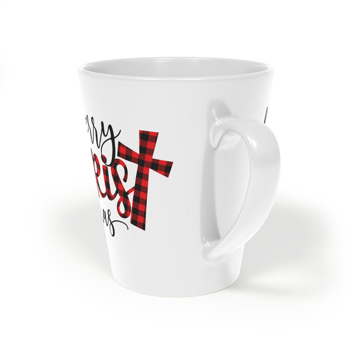 Merry Christ Mas - Latte Mug, 12oz