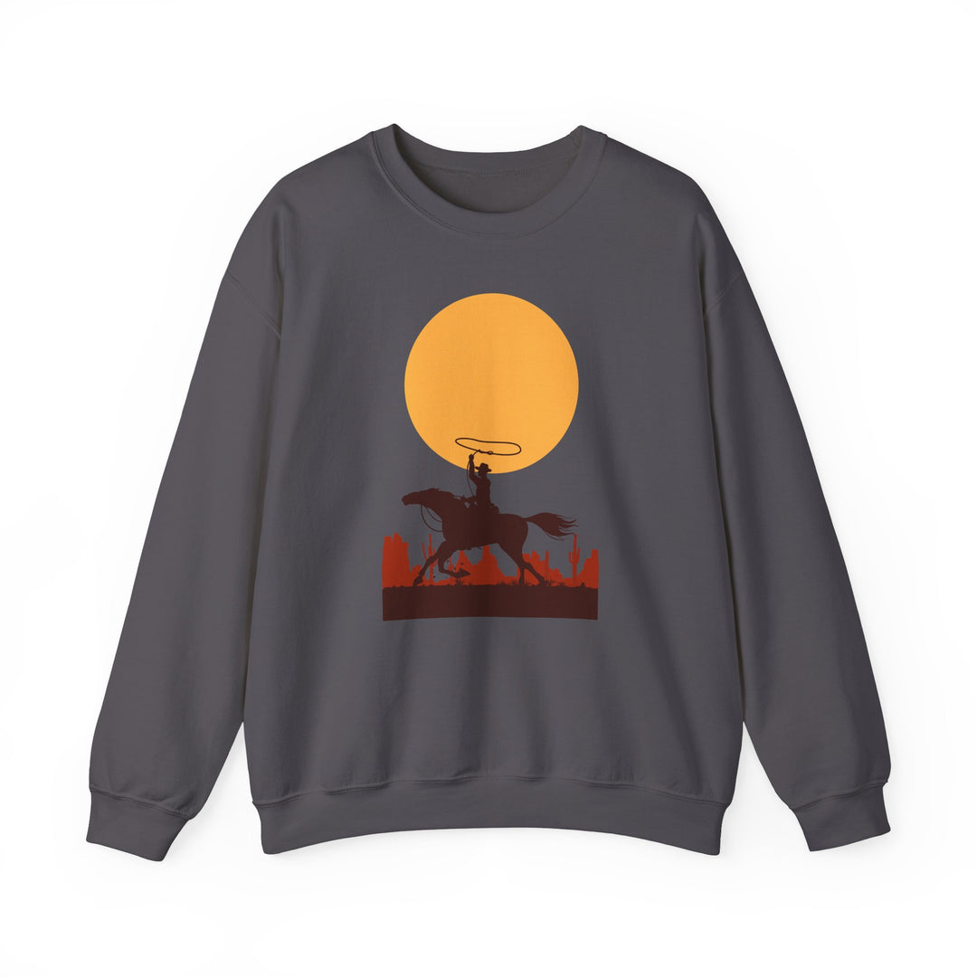 Roping The Moon - Unisex Heavy Blend™ Crewneck Sweatshirt