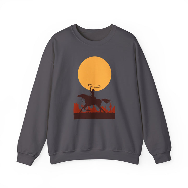 Roping The Moon - Unisex Heavy Blend™ Crewneck Sweatshirt