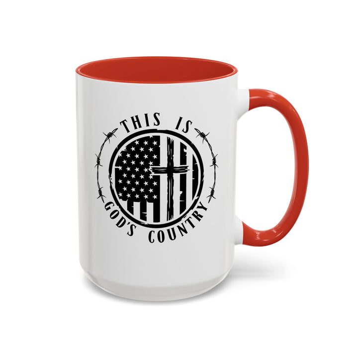 Gods Country - Accent Coffee Mug (11, 15oz)