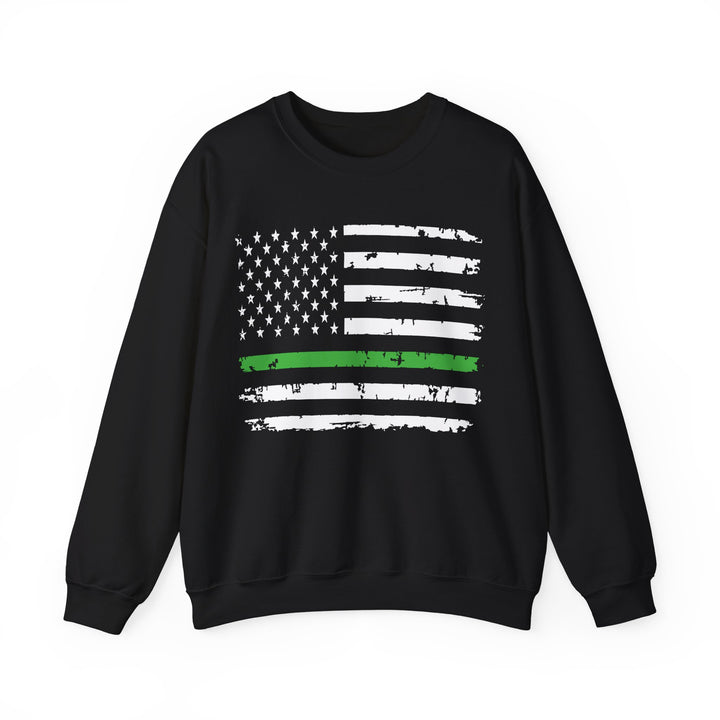 Green Line Flag - Unisex Heavy Blend™ Crewneck Sweatshirt