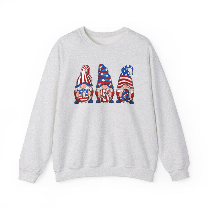4th Of July Gnomes - Unisex Heavy Blend™ Crewneck Sweatshirt