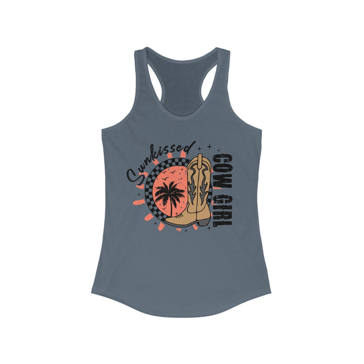Sunkissed Cowgirl - Women's Ideal Racerback Tank