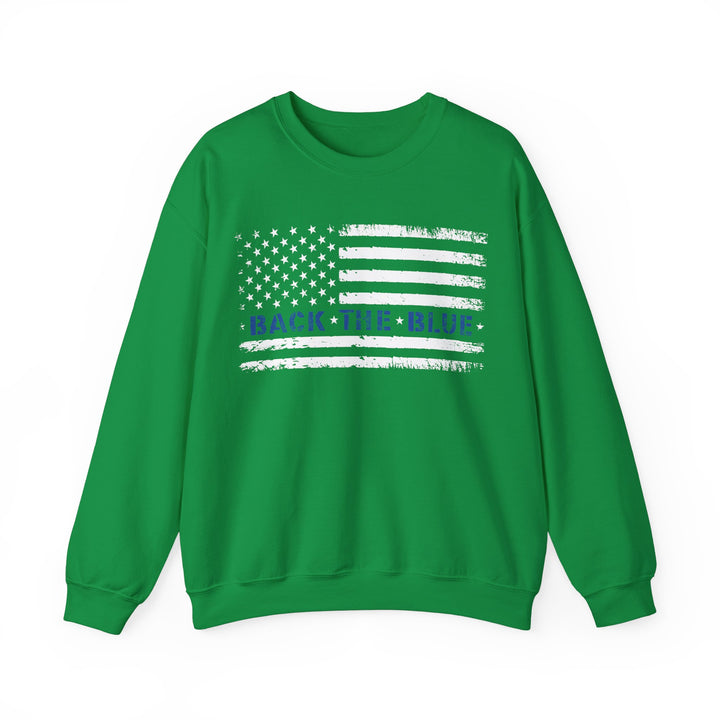 Back The Blue - Unisex Heavy Blend™ Crewneck Sweatshirt