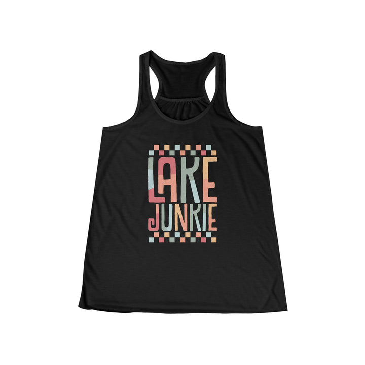 Lake Junkie - Women's Flowy Racerback Tank