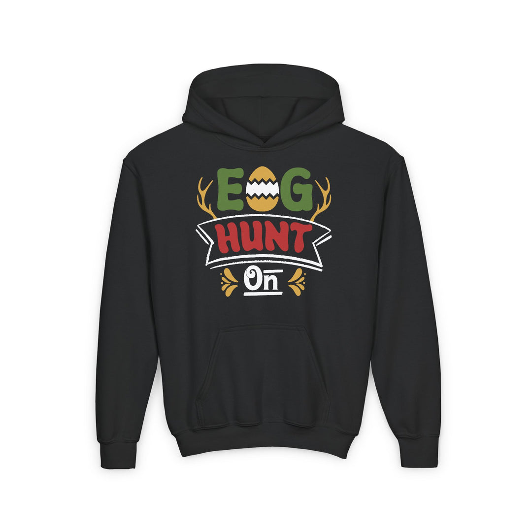 Egg Hunt - Youth Heavy Blend Hooded Sweatshirt