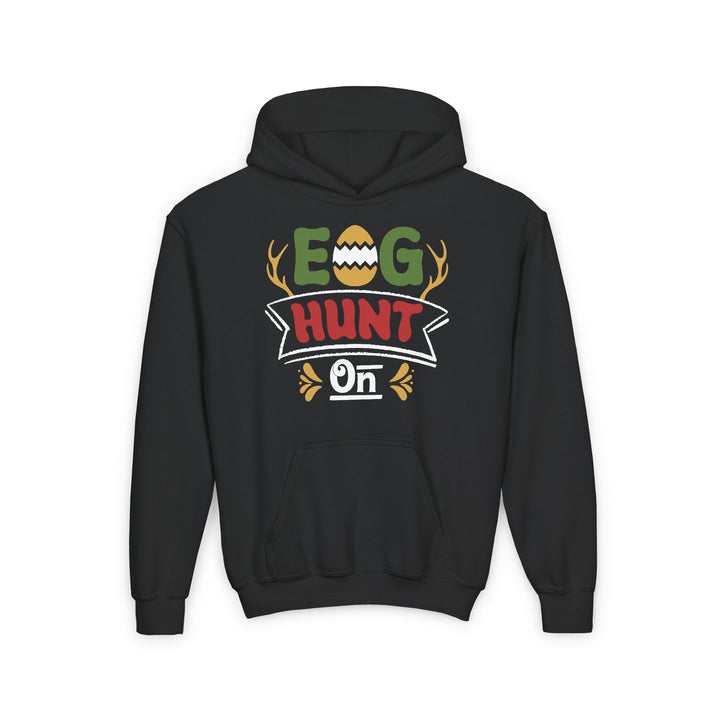 Egg Hunt - Youth Heavy Blend Hooded Sweatshirt
