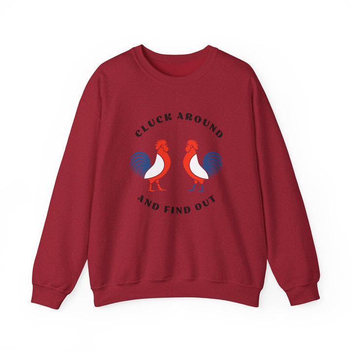 Cluck Around - Unisex Heavy Blend™ Crewneck Sweatshirt
