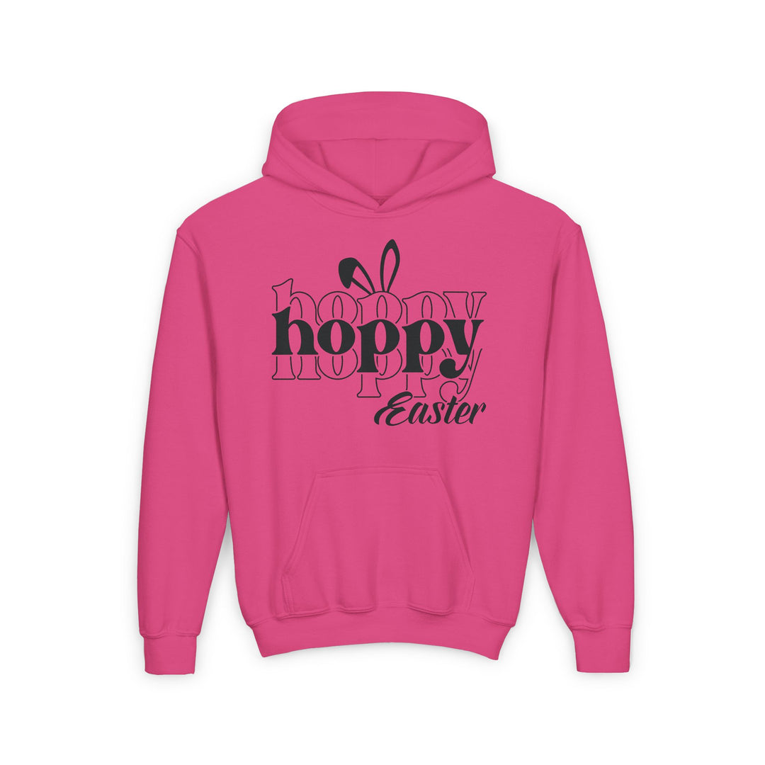 Hoppy Easter - Youth Heavy Blend Hooded Sweatshirt