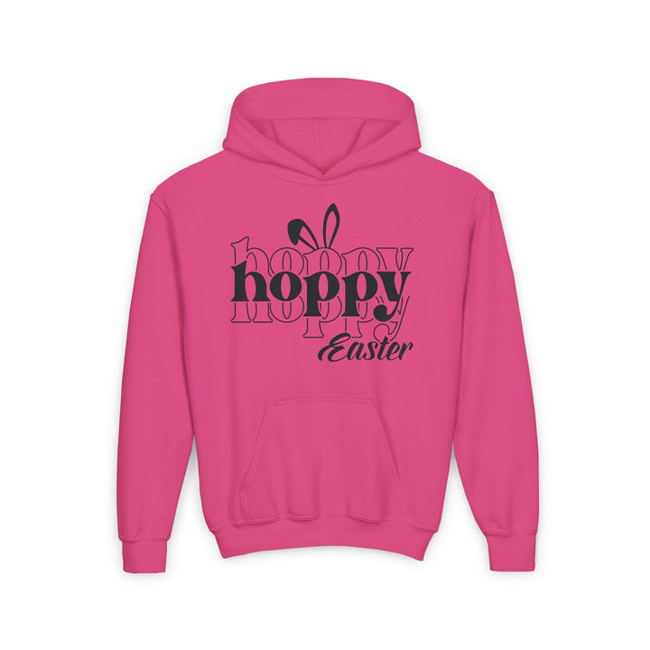 Hoppy Easter - Youth Heavy Blend Hooded Sweatshirt
