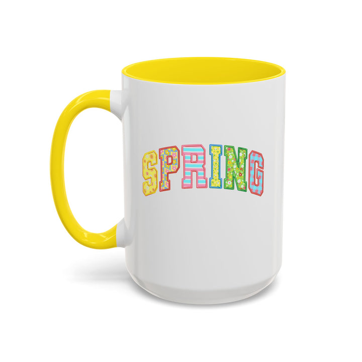Spring Quilt - Accent Coffee Mug (11, 15oz)