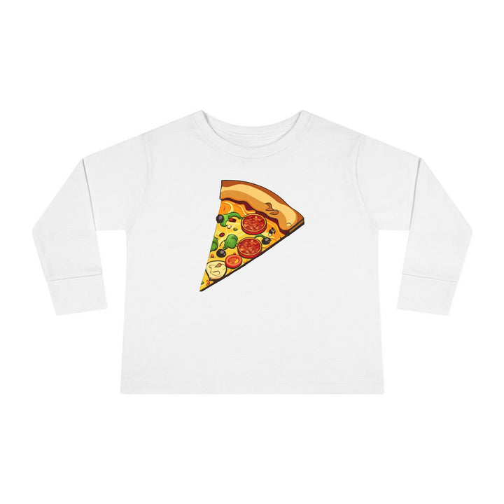 Pizza Slice - Toddler Long Sleeve Tee