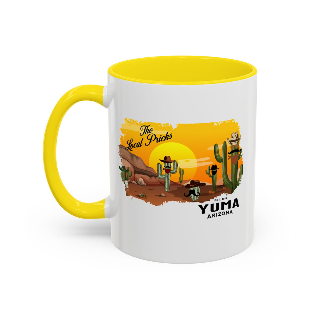 Local Pricks - Accent Coffee Mug (11, 15oz)