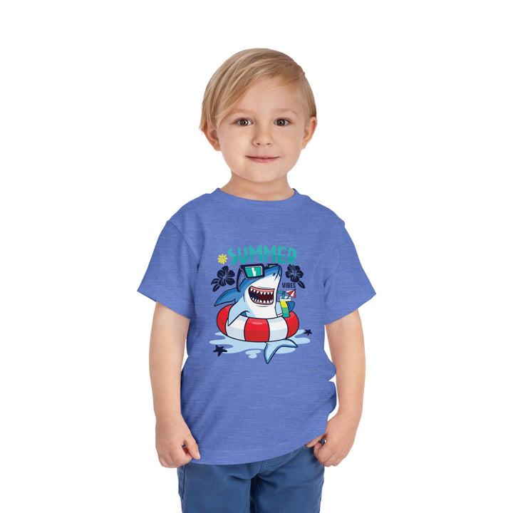 Shark Vibes - Toddler Short Sleeve Tee