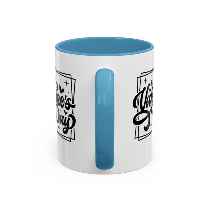 Happy Valentine's Day W/Hearts - Accent Coffee Mug (11, 15oz)