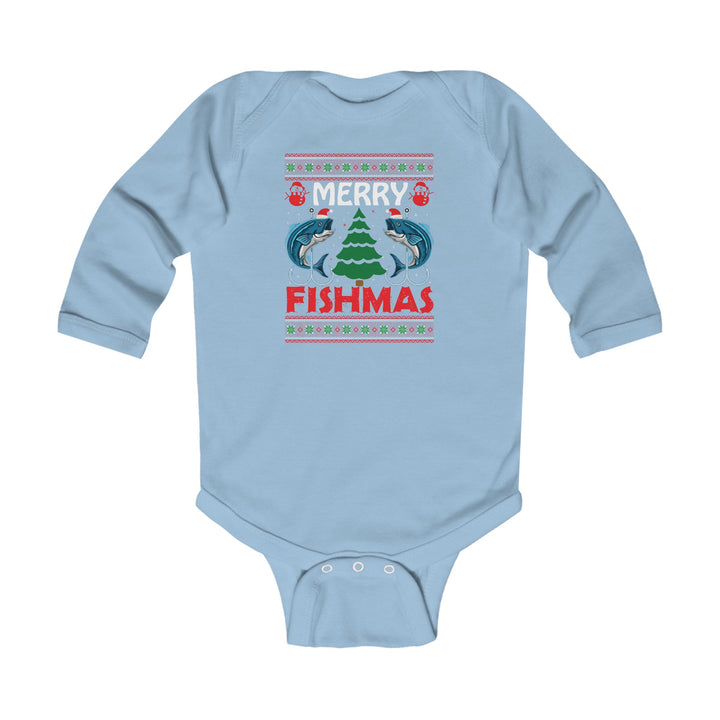 Merry Fishmas - Infant Long Sleeve Bodysuit