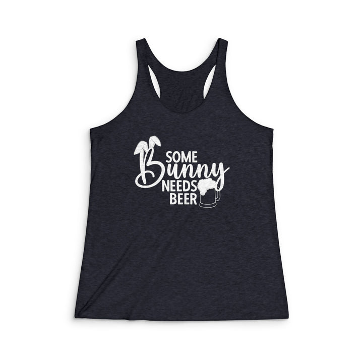Some Bunny - Women's Tri-Blend Racerback Tank