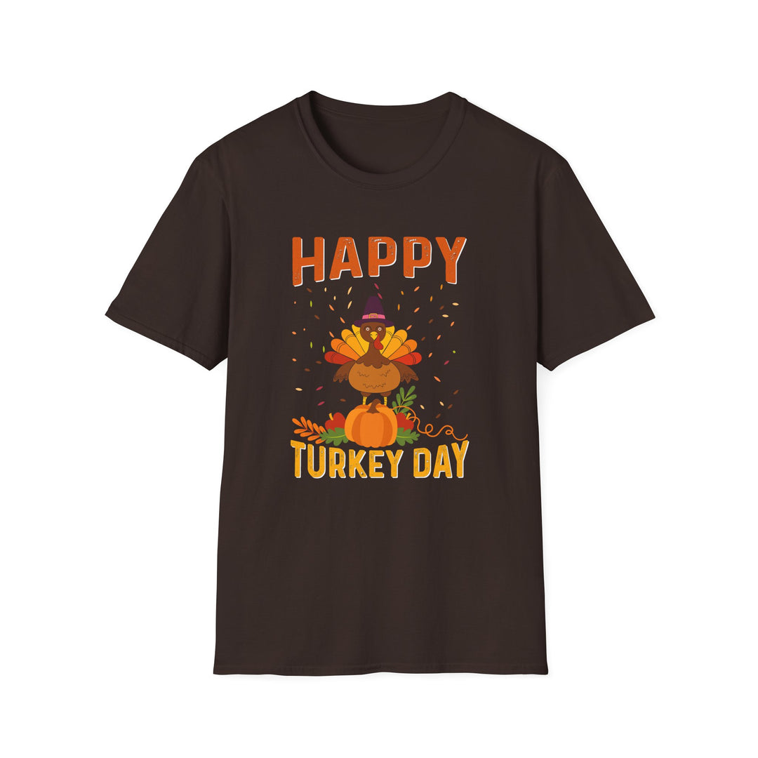 Happy Turkey Day - Unisex Softstyle T-Shirt