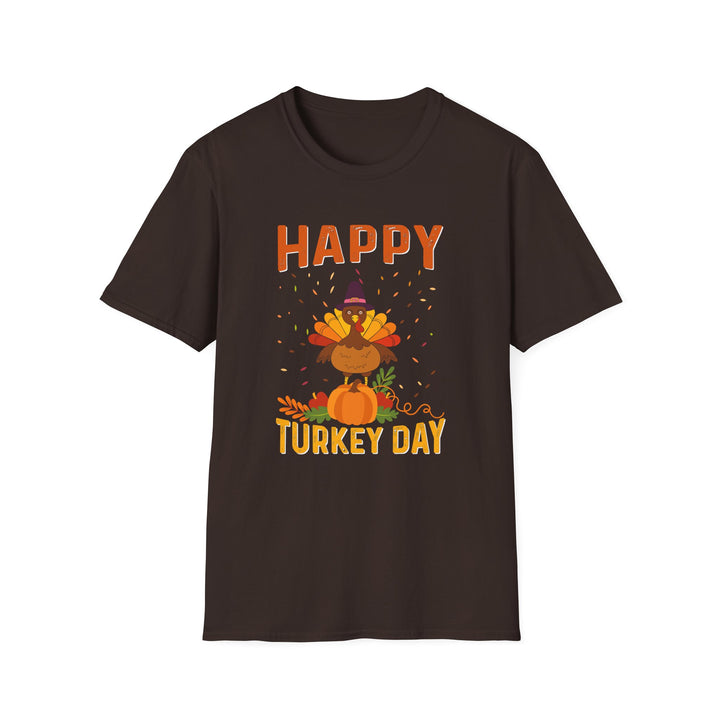 Happy Turkey Day - Unisex Softstyle T-Shirt