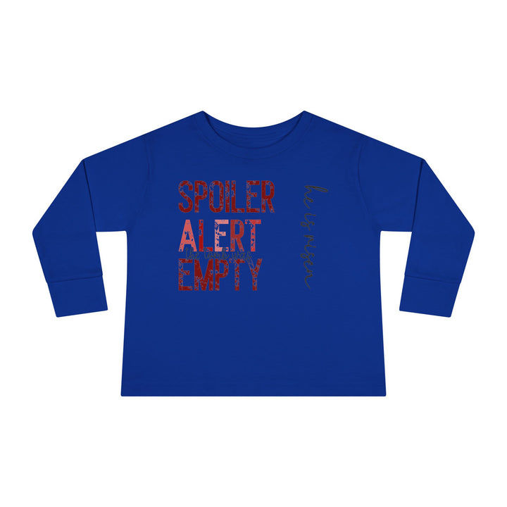 Spoiler Alert - Toddler Long Sleeve Tee