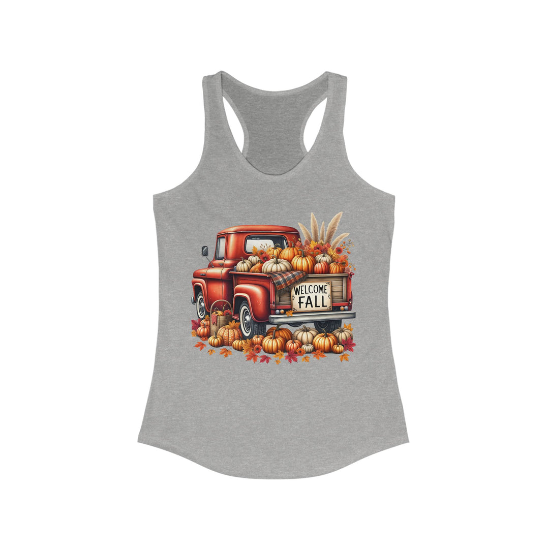 Welcome Fall - Women's Ideal Racerback Tank