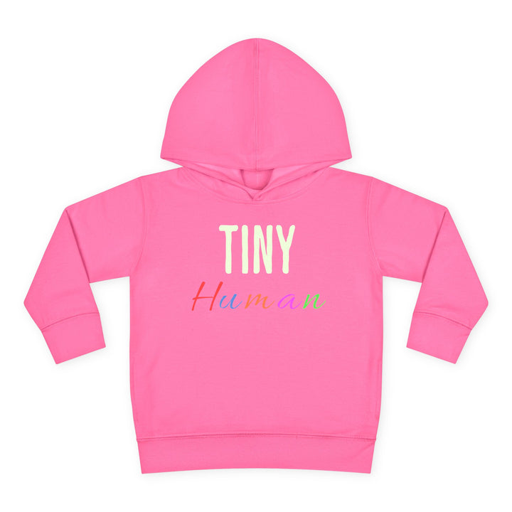 Tiny Human - Toddler Pullover Fleece Hoodie