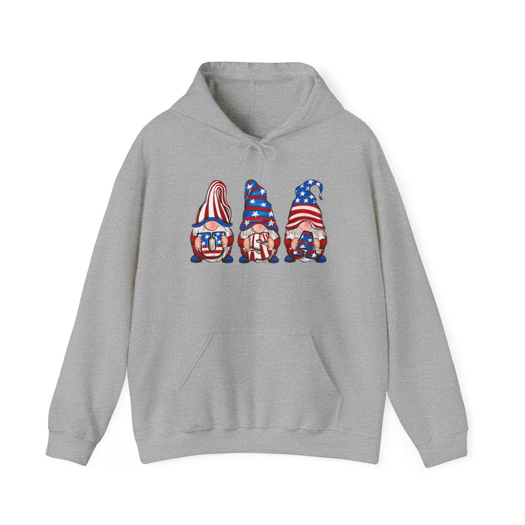 4th Of July Gnomes - Unisex Heavy Blend™ Hooded Sweatshirt