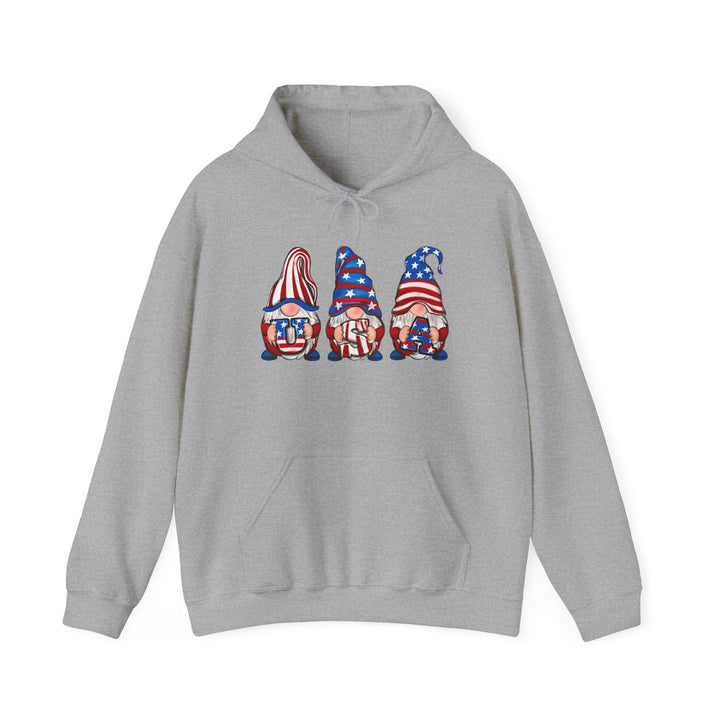 4th Of July Gnomes - Unisex Heavy Blend™ Hooded Sweatshirt