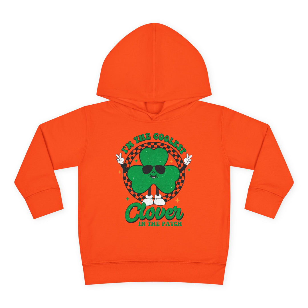 Coolest Clover - Toddler Pullover Fleece Hoodie