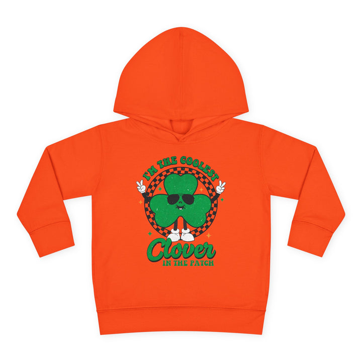 Coolest Clover - Toddler Pullover Fleece Hoodie
