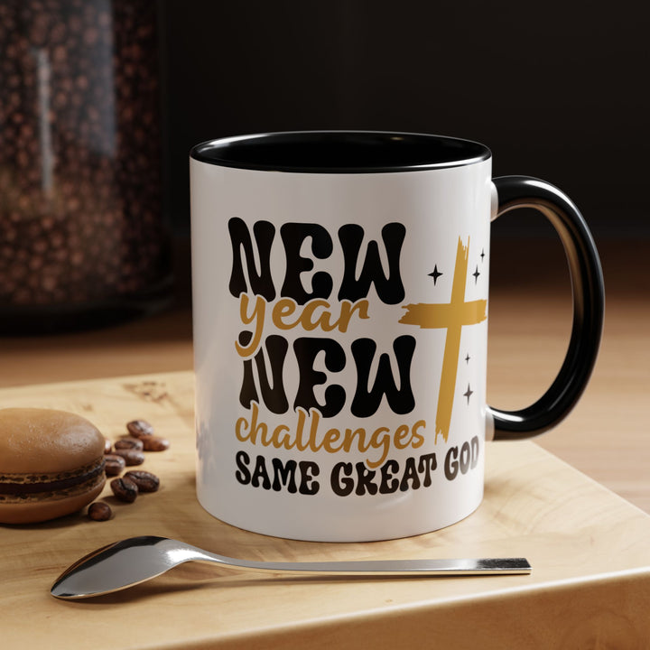 New Year Same Great God - Accent Coffee Mug (11, 15oz)